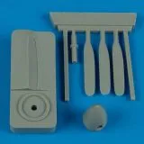 Fairchild Au-23A propeller für Roden 1:48