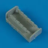 Bf 109E exhaust für Airfix 1:48