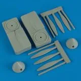 P-38 Lightning propeller w/tool 1:48
