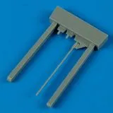La-5 gun barrels and pitot tube 1:48