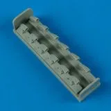 Bf 109F exhaust für Zvezda 1:48