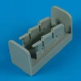 Spitfire Mk.I/la/lla exhaust - oval for Airfix 1:48