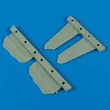 Bf 109E stabilizer for Eduard 1:48