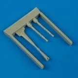 Ki-46 III Dinah gun barrels 1:48
