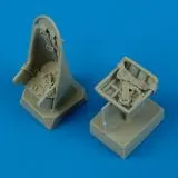 Ju 87B Stuka seats with safety belts 1:48