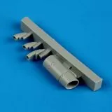 An-2 air intake and oil radiator 1:48