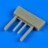 Mirage III gun barrels 1:48