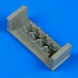 Yak-1/1b exhaust für Modelsvit 1:48