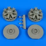 B-25 Mitchell engines 1:48