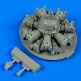 SB2C Helldiver engine 1:48