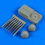 Me 410 propeller w/tool 1:48 Me 410 propeller w/tool 1:48