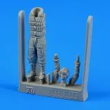 German Luftwaffe pilot WWII with life jacket F.1 1:48