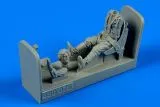 Soviet P-39 Pilot Airacobra with seat 1:48