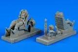 U.S.A.F. T-28B pilot & instr. w/ seats (Vietnam) 1:48