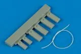 U.S.A.F. wheel chock with nylon thread 1:48