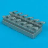 Ju 87G exhausts for Hasegawa 1:32