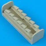 Bf 109G/K exhaust for Hasegawa 1:32