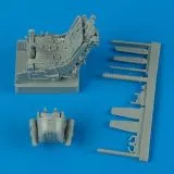 MiG-29 ejection seat with safety belts 1:32