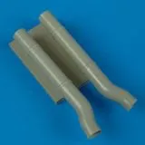 Ju 87D-5N standart night exhaust 1:32 Ju 87D-5N standart night exhaust 1:32