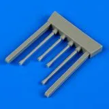 J2M3 Raiden gun barrels 1:32