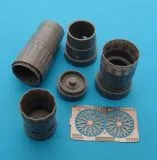 MiG-29 Fulcrum exhaust nozzles für Hasegawa 1:72