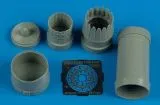 F-16A/B exhaust nozzle for Hasegawa 1:72