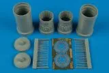 F-15E Strike Eagle exhaust nozzles for Hobby Boss 1:72