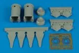 F/A-22 Raptor exhaust nozzles for Hobby Boss 1:72 F/A-22 Raptor exhaust nozzles for Hobby Boss 1:72