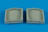 P-40 wheel bays für Academy 1:72 P-40 wheel bays für Academy 1:72