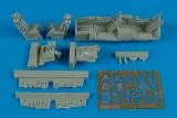 F-16I Sufa cockpit set for Kinetic 1:72 F-16I Sufa cockpit set for Kinetic 1:72