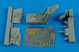 Bf 109E-3/E-4 cockpit set für Airfix 1:72