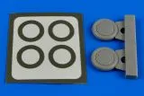 Gloster Gladiator wheels & paint masks 1:72