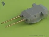 German 38cm (15in) SKC/34 barrels (8pcs) 1:700 German 38cm (15in) SKC/34 barrels (8pcs) 1:700