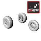 T-28 Trojan wheels 1:48 T-28 Trojan wheels 1:48