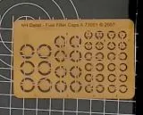 Fuel Filler Caps (german aircraft WWII) 1:72