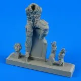 German Luftwaffe pilot WWII für Bf 109 late v. 1:32 German Luftwaffe pilot WWII für Bf 109 late v. 1:32