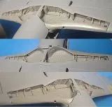 Fw 190A-3/4 wheel well set für Hasegawa 1:48