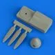 Ju 87B Stuka VS-11 propeller w/tool for Airfix 1:48