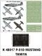 P-51D Mustang super mask for Tamiya 1:48