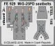 MiG-25PD seatbelts STEEL 1:48