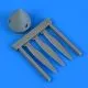 P-40E Warhawk propellers for Hasegawa 1:48