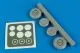 Me-262A wheels & paint mask 1:48