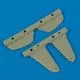 P-40B/C stabilizer 1:72