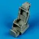 Sea Hawk ejection seat with safety belts 1:48