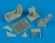 AV-8B Harrier II cockpit set for Hasegawa 1:72