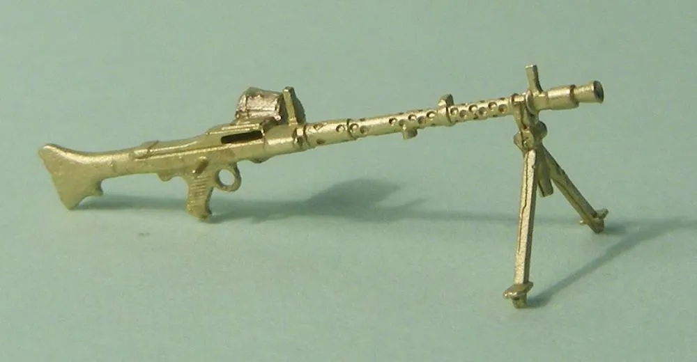 MG-34 machine gun with bipod 1:72