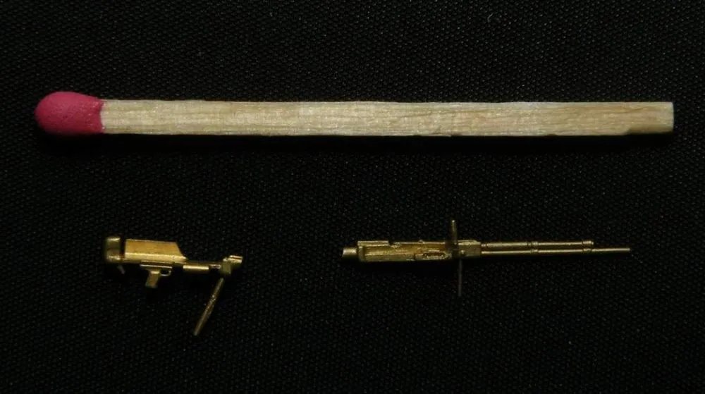 UBT 12,7mm heavy MG for turret 1:72