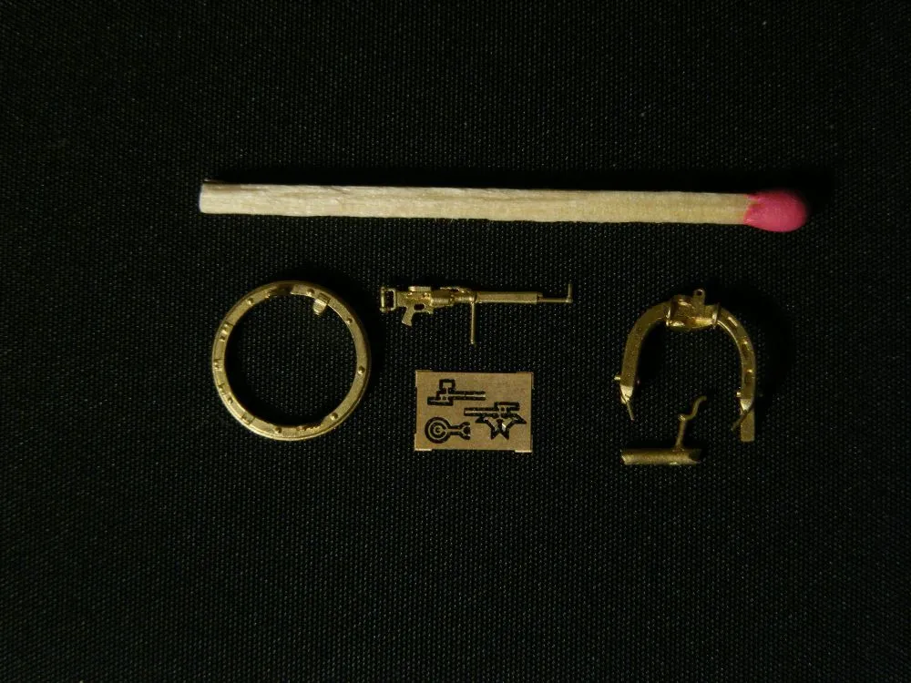 ShKAS MG on TUR-9 turret 1:72