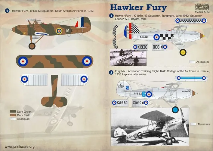 Hawker Fury 1:72