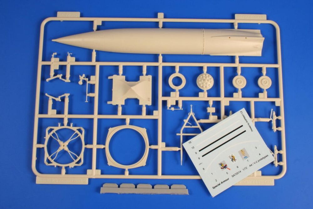 Aggregat 4 (A4)/ V2 Prototypes 1:72